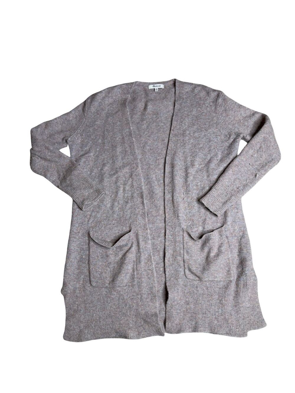 Madewell Size XS Oversized Kent Cardigan Sweater Purple Cozy